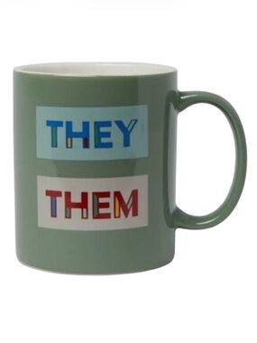 They Them Non Binary Pronouns Mug LGBTQ+